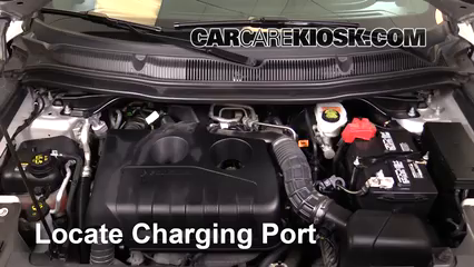 2016 Ford Explorer Limited 2.3L 4 Cyl. Turbo Air Conditioner Recharge Freon